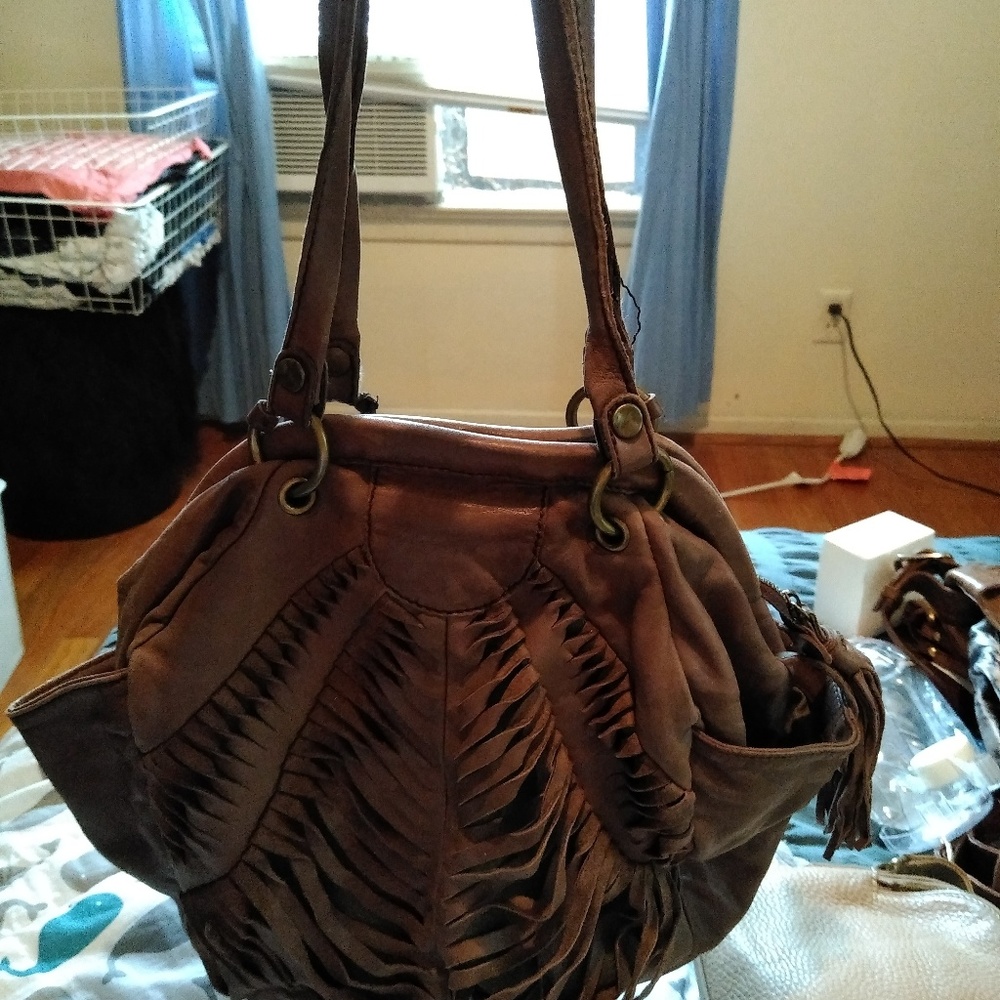 ANTHROPOLOGIE LUCKY PENNY purse